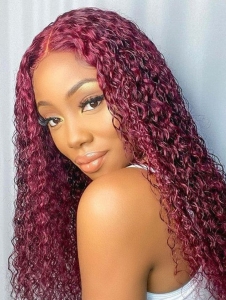 Is Burgundy the Ultimate Hue for Vibrant Curly Locks?